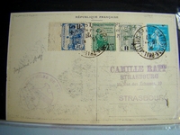 Lot de divers lettres, entiers de France dont guerres, TBE.